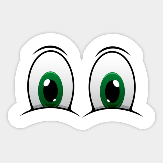 Happy Eyes Sticker by designsbycreation